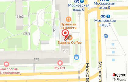 Дездело на Московском проспекте на карте