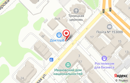 Торгово-сервисная компания Торгово-сервисная компания на Почтовой улице на карте