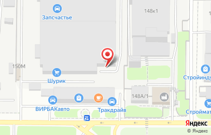 Шинный центр Gtshina в Советском районе на карте