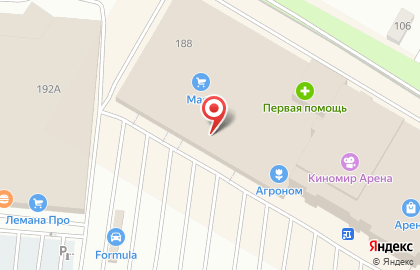Магазин Leran в Индустриальном районе на карте