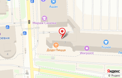 Туристическая фирма Максима в Приморском районе на карте