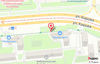 Банкомат ВТБ в Ижевске на карте
