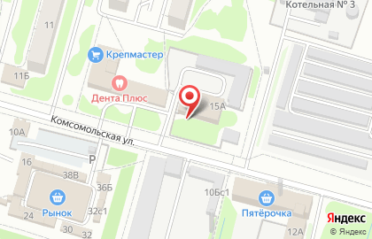 Парикмахерская в Москве на карте