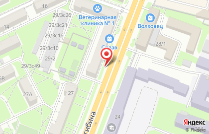 МТ Сервис на проспекте Михаила Нагибина на карте