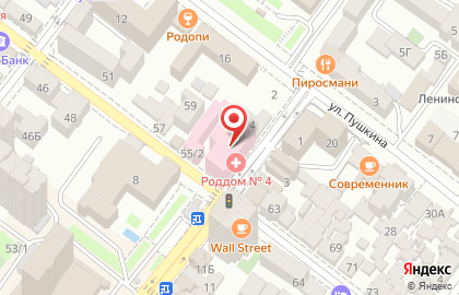 Многопрофильный медицинский центр Надежда на улице Даниялова на карте