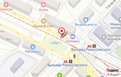 Сэс-Сервис на Ивантеевской улице на карте