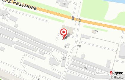 Автостоянка в Воронеже на карте