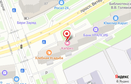 Мастерская по изготовлению ключей на проспекте Ветеранов на карте