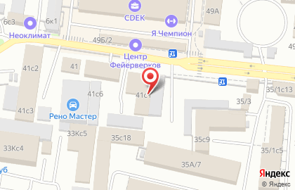 Автосервис Крепость в Красноярске на карте