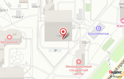 Дом быта Виртуоз на Проспекте Вернадского на карте
