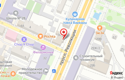 Типография в Воронеже на карте