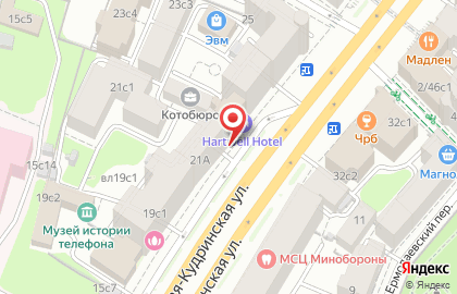 Верде на Садовой-Кудринской улице на карте