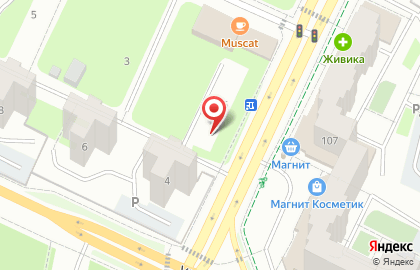 Парикмахерская Заря в Индустриальном районе на карте