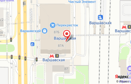 Игровой центр Time Kids на Варшавском шоссе на карте