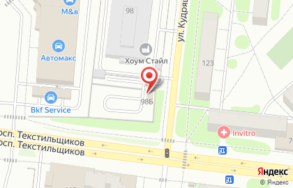 Автостоянка в Иваново на карте