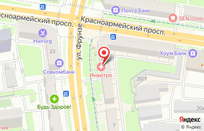 Комиссионный магазин Рестарт на Красноармейском проспекте на карте