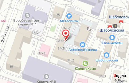 Образовательный центр английского языка Pitman Training на улице Шаболовка, 34с5 на карте