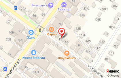 Чайкофф в Волгограде на карте