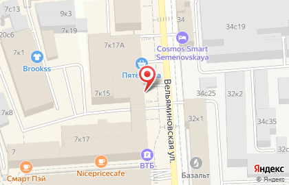 Кондитерская Сладкий экспресс на Семёновской набережной на карте