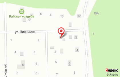 Усадьба Елань на карте