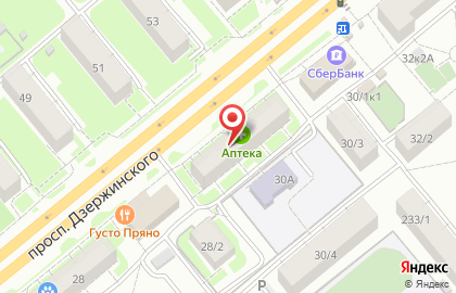 Сказка-флора на проспекте Дзержинского на карте