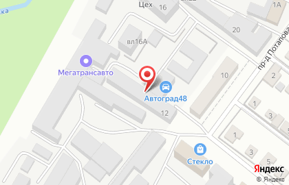 Торговая компания АгроТрейд в Октябрьском районе на карте