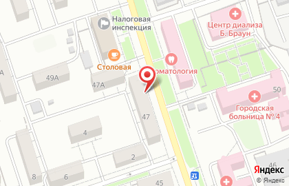 Парикмахерская Карина на улице Станиславского на карте