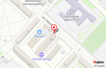 Киоск по продаже хлебобулочных изделий в Дзержинском районе на карте