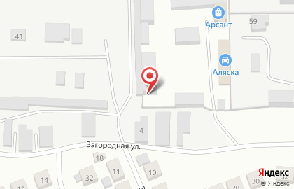 Транспортная компания АСТ на Загородной улице на карте