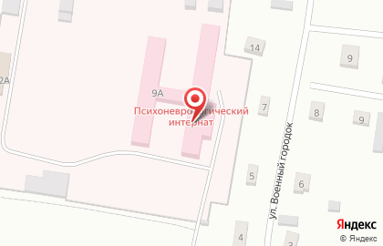 Марьяновский дом-интернат на карте