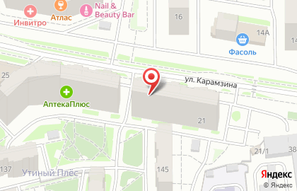 Магазин фруктов и овощей Фруктоза в Свердловском районе на карте