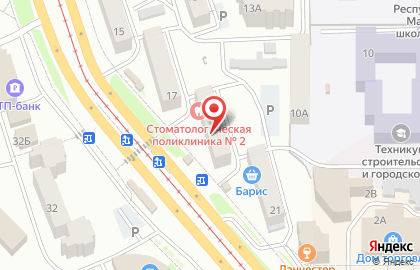 География на улице Бабушкина на карте