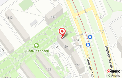 Аптека Паркинг на Ташкентской улице на карте