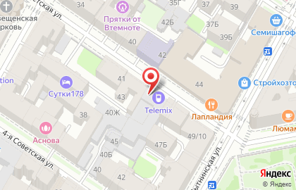 Юридическая компания UR365 на 5-ой Советской улице на карте