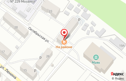 Мини-маркет Мини-маркет на Октябрьской улице на карте