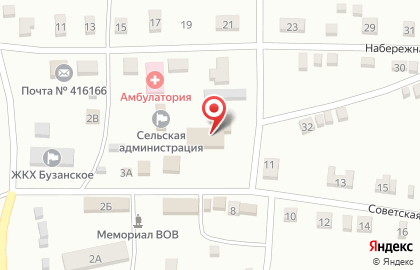 Комплексный центр социального обслуживания населения Красноярского района Астраханской области на Советской улице на карте