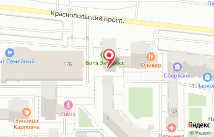 Сеть магазинов разливного пива Пивоварни Денисова в Курчатовском районе на карте