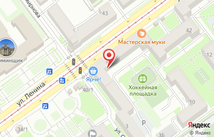 Мастерская в Кемерово на карте