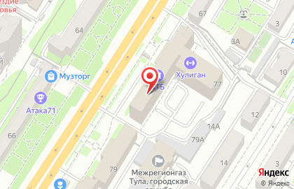 Учебный центр Госзаказ в РФ на проспекте Ленина, 77 на карте