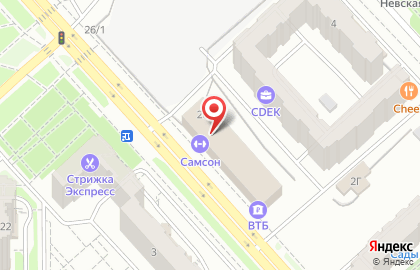 Туристическая компания Караван путешествий в Советском районе на карте