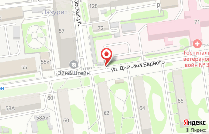 Автостоянка в Новосибирске на карте