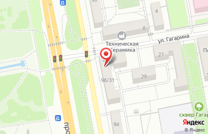 Агентство недвижимости Вертикаль в Белгороде на карте