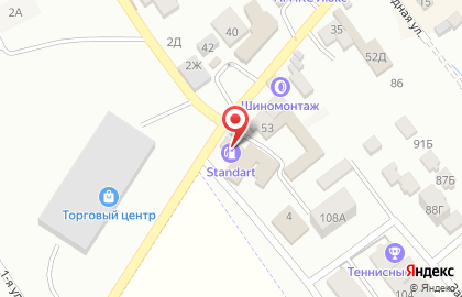 Standart на Советской улице на карте