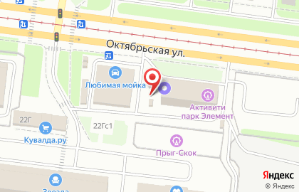 Фотостудия LiBerty на Октябрьской улице на карте