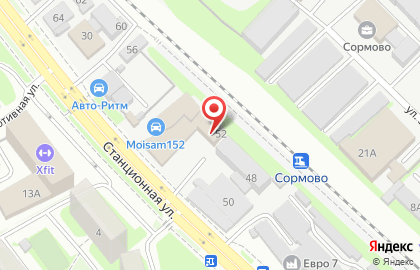 Прокатная компания Прокат НН на Станционной улице на карте