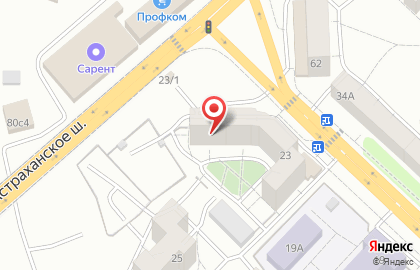 Благотворительный фонд Союз в Заводском районе на карте