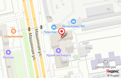 Торговая компания КВАДРО в Октябрьском районе на карте