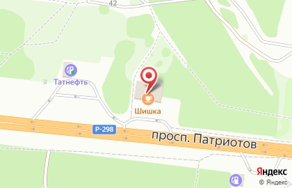 Кафе Шишка в Воронеже на карте
