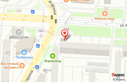 Салям на улице Юрия Гагарина на карте