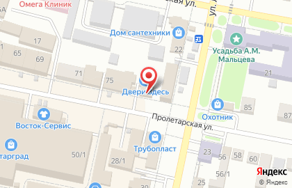 Салон дверей Двери здесь на карте